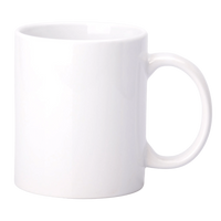 Weiße Tasse für Sublimationsdruck 330ml (AA+) SM-011 