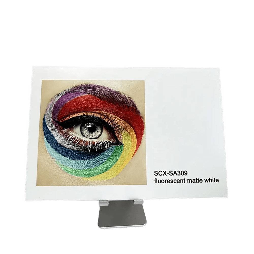 Aluminium-Sublimationsfolie fluorescent matte white, 610x305mmx0.55mm UNISUB SCX-SA309