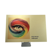 Sublimation sheet aluminum matte gold, 600x300mmx0.45mm UNISUB SCX-SA103