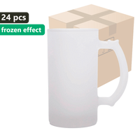 CARTON 24 pcs. UNISUB G-001 Frosted mug 450ml for sublimation
