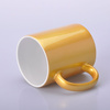 Carton 36 pcs. UNISUB mug SM-046 330ml Shiny metallic gold with white interior