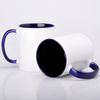Mug with cobalt interior and earpiece 330ml SM-002 for AA+ sublimation