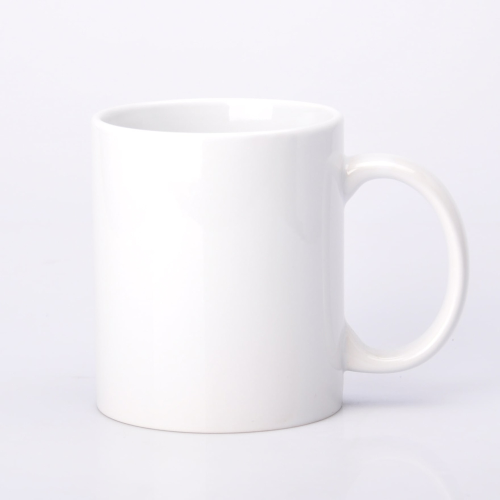 Weiße Tasse für Sublimationsdruck 330ml (AA+) SM-011