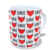 HOT LOVE Sublimationsdruck auf 330 ml Becher