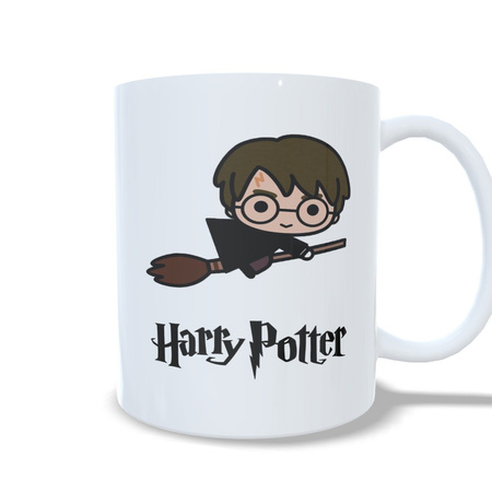 White mug with printed 330ml Grade A UNISUB SM-049
