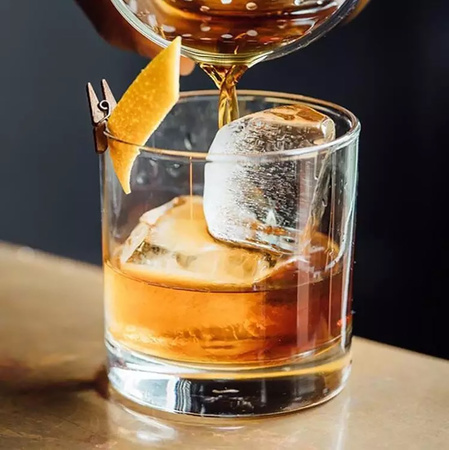 KARTON 36 szt. Szklanka 300ml do whiskey sublimacyjna UNISUB G-003