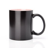 SM-021 Magic mug black with pink interior 330ml