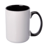 SM-041 Becher mit schwarzer Innenseite und Griff 450ml