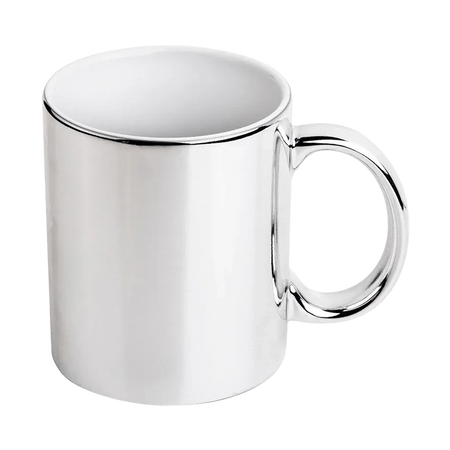 KARTON 36 Stück. UNISUB Sublimation Becher SM-054 Plating Silber