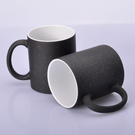 CARTON 36 pcs. SM-042 SKY magic mug black 330ml 
