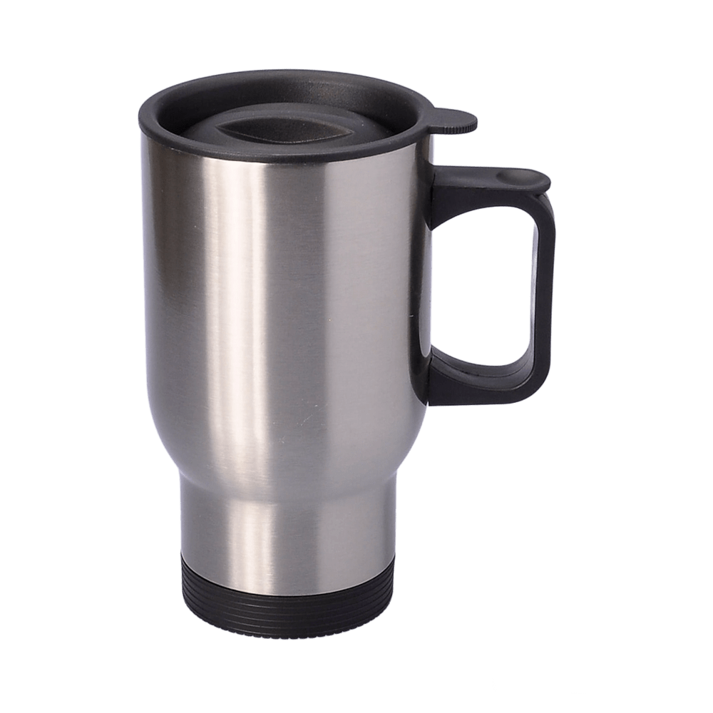 Kubek termiczny metaliczny srebrny OUTDOOR 420ml Stal Nierdzewna UNISUB TM-001