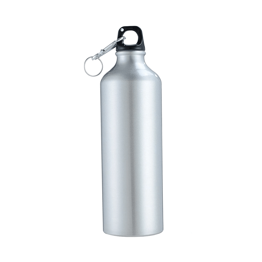 Metallic silver OUTDOOR 650ml Stainless Steel Bottle UNISUB MB-001