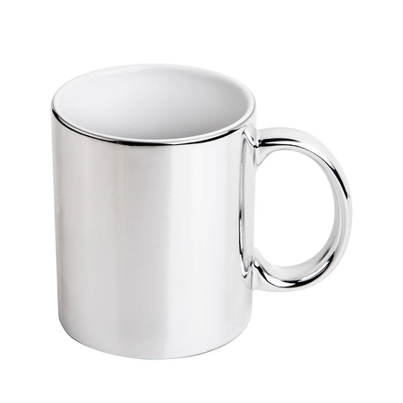 KARTON 36 Stück. UNISUB Sublimation Becher SM-054 Plating Silber
