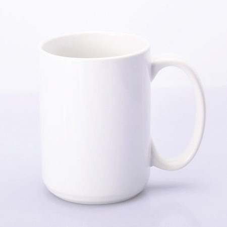 Weißer Becher für Sublimation (AA+) 425 ml UNISUB SM-013 