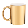 BULK 36 pcs. UNISUB SM-053 330 ml plated gold Gold mug for sublimation