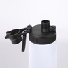 KARTON 60 szt. Butelka metaliczna biała OUTDOOR z uchwytem 650ml Stal Nierdzewna UNISUB MB-003