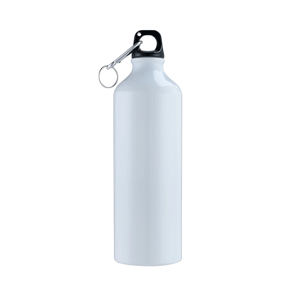 Metallic white OUTDOOR 650ml Stainless Steel Bottle UNISUB MB-002