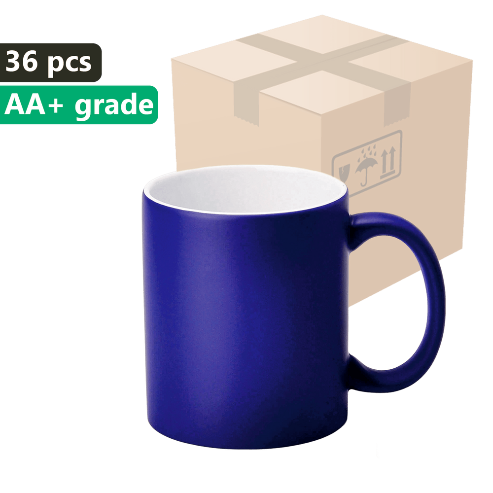 SM-030 Magic Becher navy blau mit weißer Innenseite 330ml (matt)