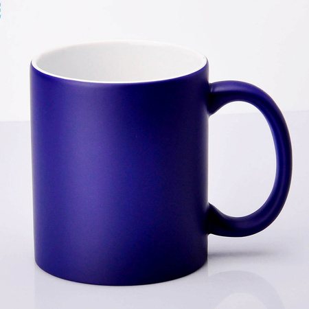 SM-030 Magic Becher navy blau mit weißer Innenseite 330ml (matt)