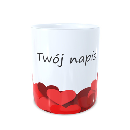 Bunch of Hearts Sublimationsdruck - mit oder ohne Aufschrift