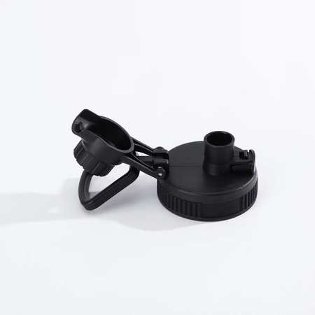 CARTON 60 pcs. Metallic white OUTDOOR bottle with handle 650ml Stainless Steel UNISUB MB-003