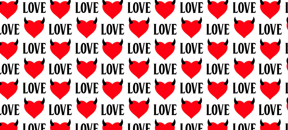 HOT LOVE Sublimationsdruck auf 330 ml Becher