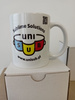 White mug with printed 330ml Grade A UNISUB SM-049