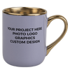 UNISUB sublimation mug SM-060 330 ml white with gold rim and handle Class AA+