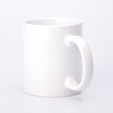 White mug for sublimation 330ml quality AA+ SM-058 ceramic