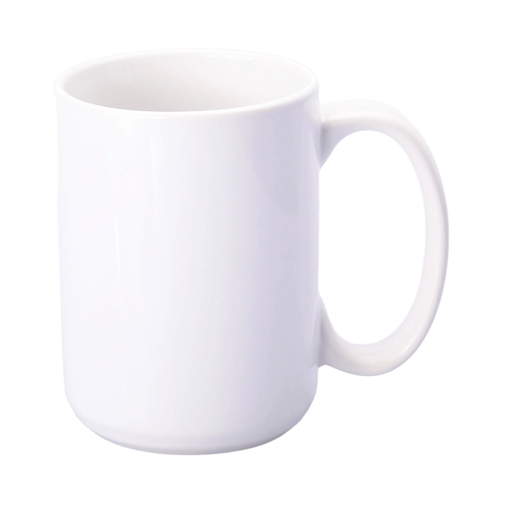 Weißer Becher für Sublimation (AA+) 425 ml UNISUB SM-013