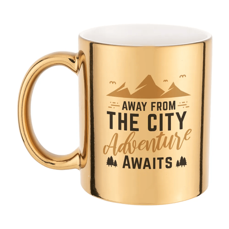 UNISUB Sublimation Gold Becher SM-053 330 ml vergoldet