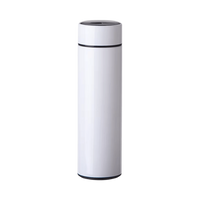 Butelka termiczna metaliczna biała OUTDOOR 500ml Stal Nierdzewna Termos UNISUB TB-001